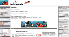 Desktop Screenshot of beiboote.ch